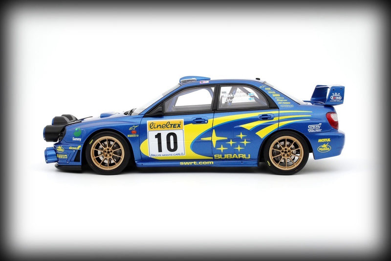 Laad de afbeelding in de Gallery-viewer, Subaru IMPREZA WRC RALLYE MONTE CARLO 2002 OTTOmobile 1:18
