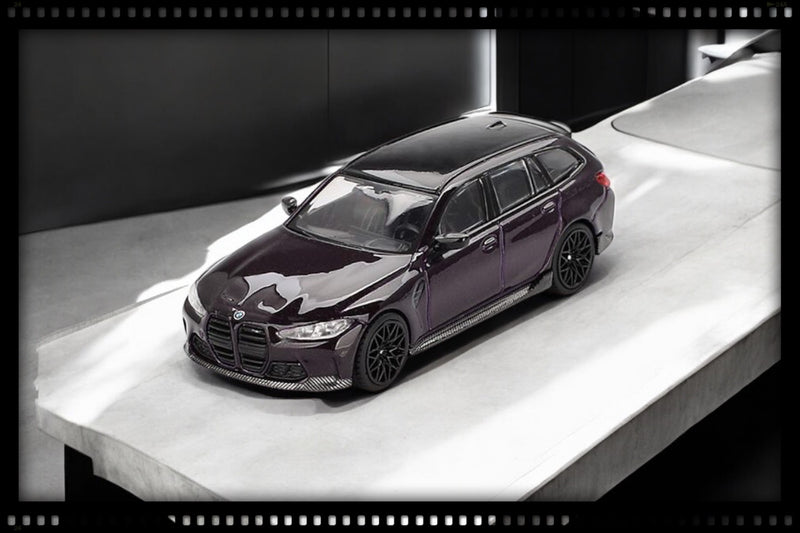 Chargez l&#39;image dans la visionneuse de la galerie, Bmw M3 TOURING (G81) PERFORMANCE DAYTONA 2024 Violet (LHD) MINI GT 1:64
