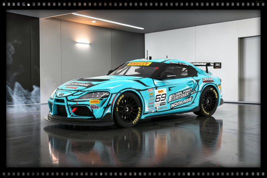 TOYOTA GR SUPRA GT4 EVO 2 A. MCINTOSH / P. THOMPSON BLUE 2025 OTTOmobile 1:18