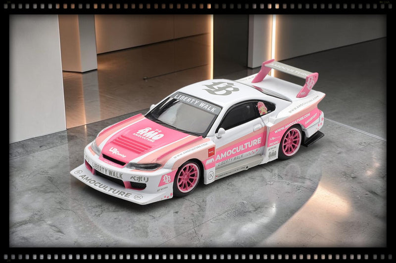 Laad de afbeelding in de Gallery-viewer, NISSAN SILVIA (S15) LB-SUPER SILHOUETTE AMOCULTURE 2026 MINI GT 1:64
