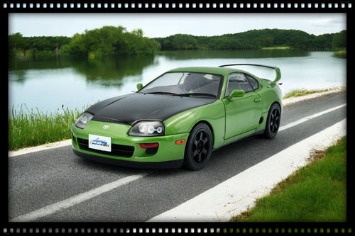 Toyota SUPRA MK4 (A80) SOLIDO WORKS GREEN 1993 SOLIDO 1:18