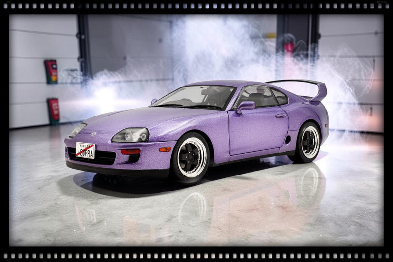 Laad de afbeelding in de Gallery-viewer, TOYOTA SUPRA MK4 (A80) SOLIDO WORKS PAARS 1993 SOLIDO 1:18
