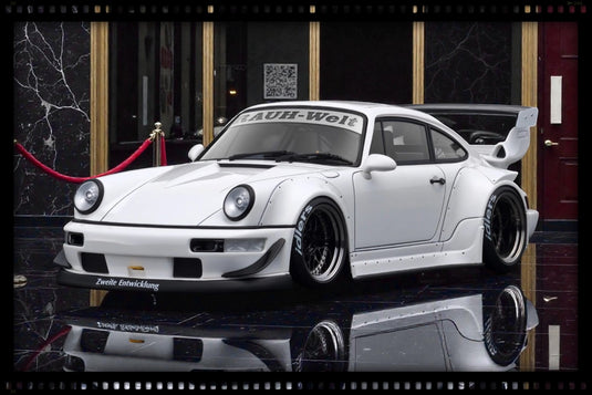 PORSCHE RWB 964 BLANC IGNITION MODEL 1:18