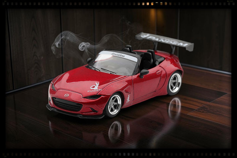 Chargez l'image dans la visionneuse de la galerie, MAZDA MX-5 (ND) PANDEM KODO ROUGE 2015 MINI GT 1:64
