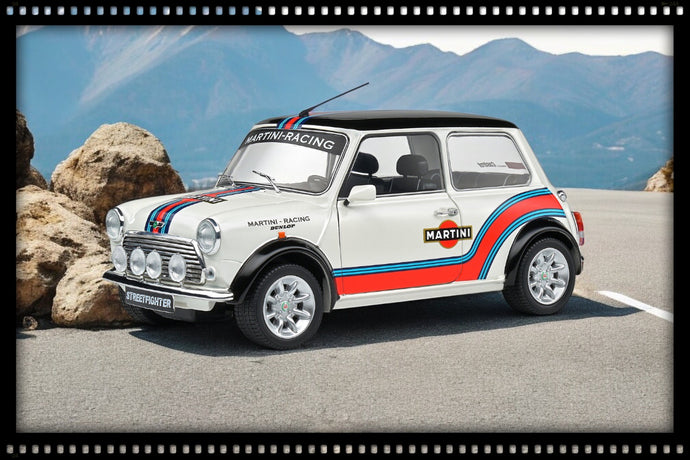 Mini COOPER SPORT MARTINI EVOCATION 1998 SOLIDO 1:18