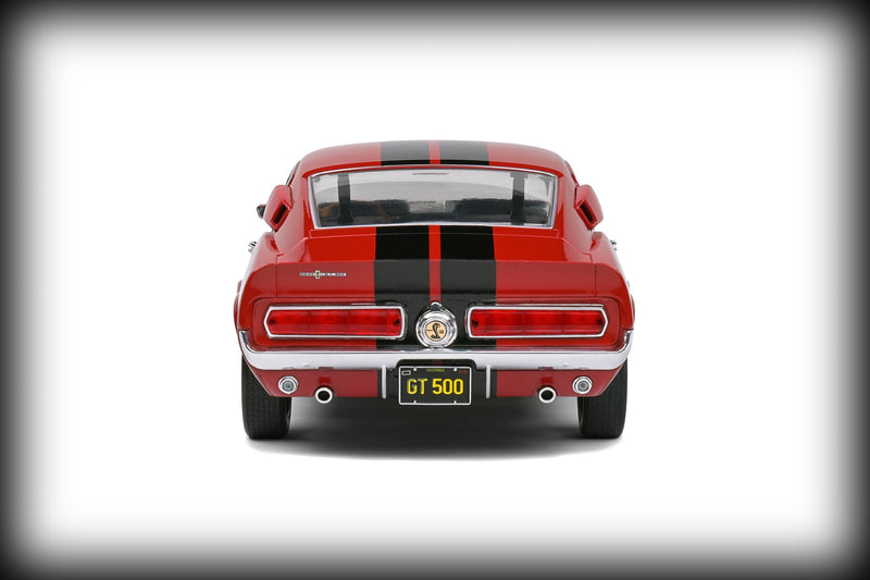 Chargez l&#39;image dans la visionneuse de la galerie, Ford SHELBY GT500 ROUGE 1967 SOLIDO 1:18
