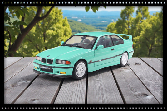 Bmw E36 M3 COUPE SOLIDO WORKS MINT GREEN 1991 SOLIDO 1:18