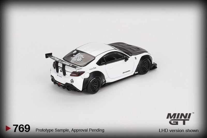 Load image into Gallery viewer, Toyota GR86 LB NATION WHITE 2023 (LHD) MINI GT 1:64
