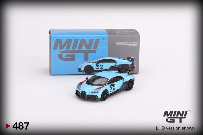 Bugatti Chiron Pur Sport (LHD) MINI GT 1:64