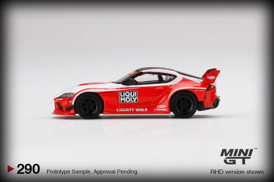 LB★WORKS Toyota GR Supra  Liqui Moly (RHD) MINI GT 1:64