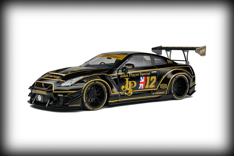 Load image into Gallery viewer, Nissan GT-R (R35) W/ LIBERTY WALK BODY KIT 2.0 JPS 2022 SOLIDO 1:18

