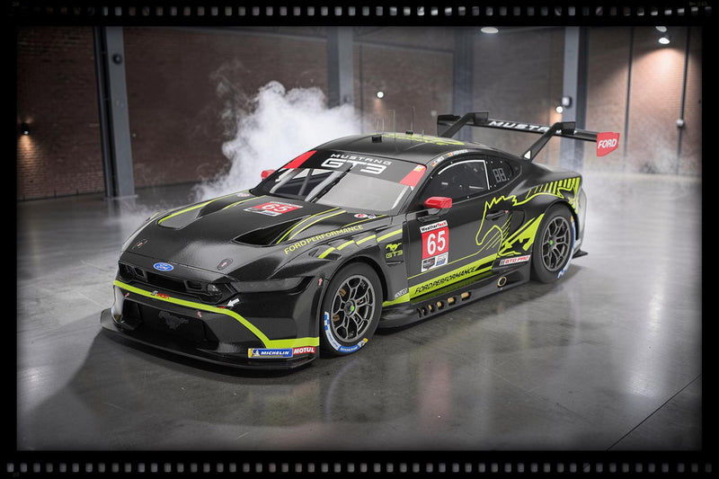 Chargez l'image dans la visionneuse de la galerie, FORD MUSTANG GT3 #65 FORD MULTIMATIC MOTORSPORTS VIR 2025 TOP SPEED 1:18
