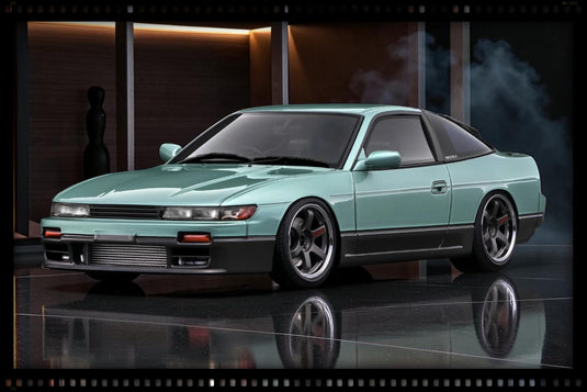NISSAN SILEIGHTY VERT/GRIS IGNITION MODEL 1:18