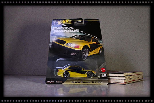 Toyota CHASER JZX100 1998 Jaune HOT WHEELS 1:64