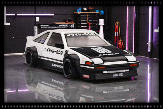 Toyota SPRINTER TRUENO (AE86) KAIDO WORKS IMAI RACING V1 1983 MINI GT 1:64