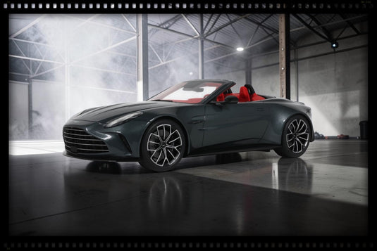 ASTON MARTIN VANTAGE ROADSTER GRIS XENON 2025 GT SPIRIT 1:18