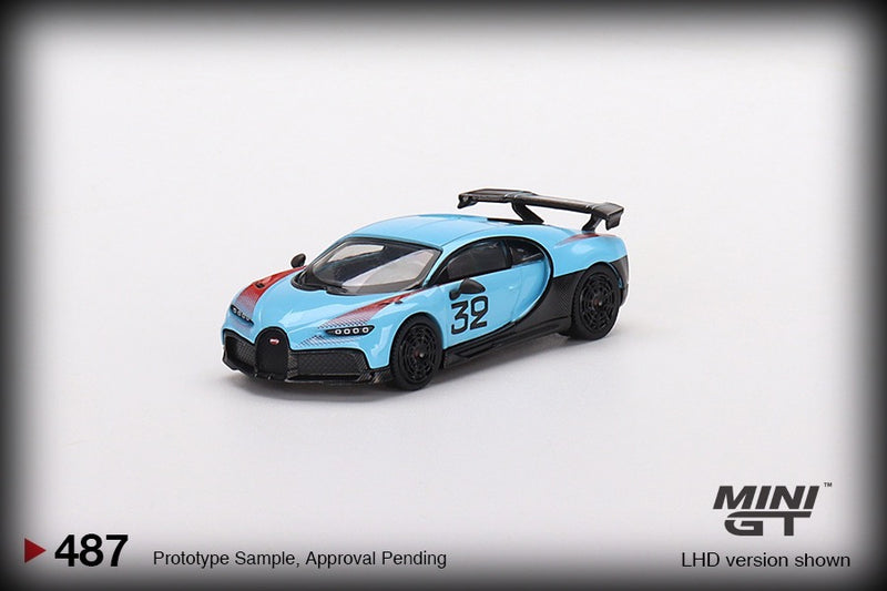 Laad de afbeelding in de Gallery-viewer, Bugatti Chiron Pur Sport (LHD) MINI GT 1:64
