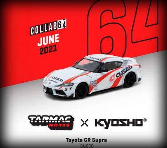 Toyota GR Supra CUSCO TARMAC WORKS 1:64