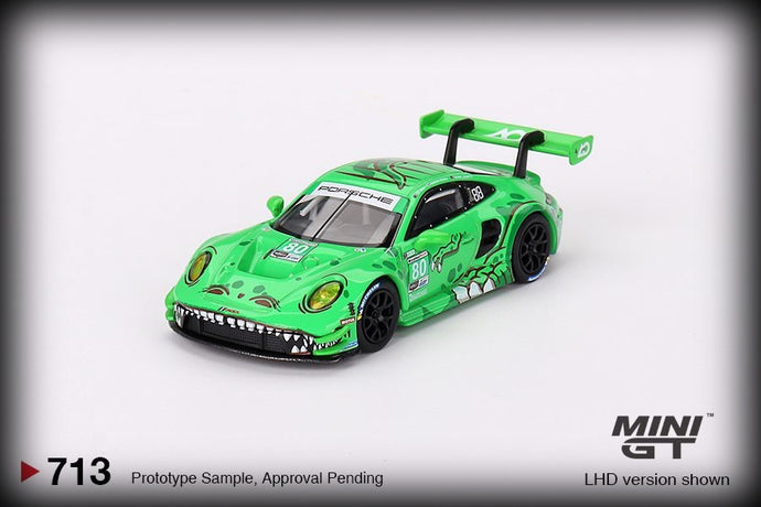 Porsche 913 (992) GT3 R #80 GTD AO RACING SEBRING Green 12 HRS 2023 (LHD) MINI GT 1:64