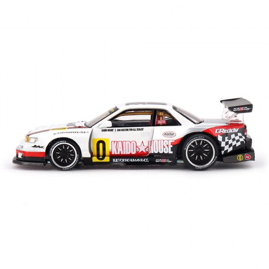 Laad de afbeelding in de Gallery-viewer, NISSAN SILVIA S13-R CIRCUIT SPEC V1 1991 MINI GT 1:64
