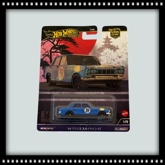 Nissan SKYLINE GT PRINCE 1964 HOT WHEELS 1:64