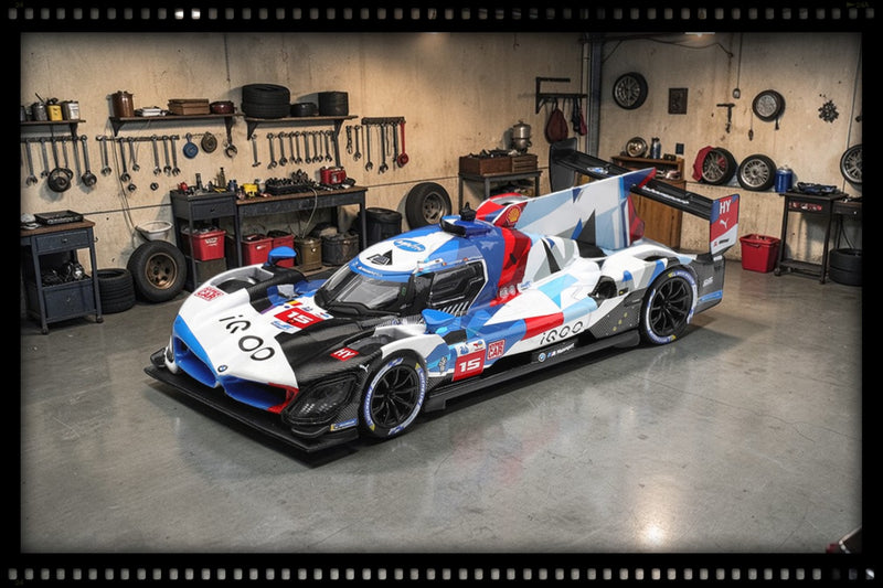 Chargez l'image dans la visionneuse de la galerie, BMW M HYBRIDE V8 HYPERCAR #15 ÉQUIPE BMW M WRT LE MANS 24 HEURES 2025 (LHD) MINI GT 1:64
