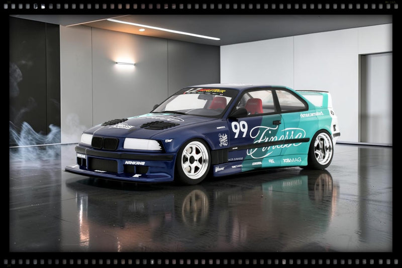 Load image into Gallery viewer, BMW E36 MY KYZA BLUE 2024 OTTOmobile 1:18
