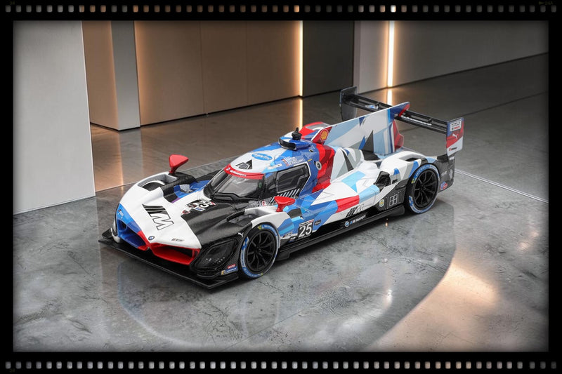 Laad de afbeelding in de Gallery-viewer, BMW M HYBRID V8 GTP BMW M HYBRID V8 GTP #25 BMW M TEAM RLL DAYTONA 24 UUR 2024 MINI GT 1:64
