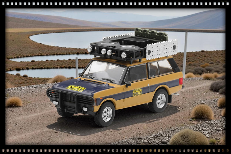 Chargez l'image dans la visionneuse de la galerie, LAND ROVER RANGE ROVER CAMEL TROPHY N.SUDMANN &amp; F.HOFMANN SUMATRA 1981 MINI GT 1:64
