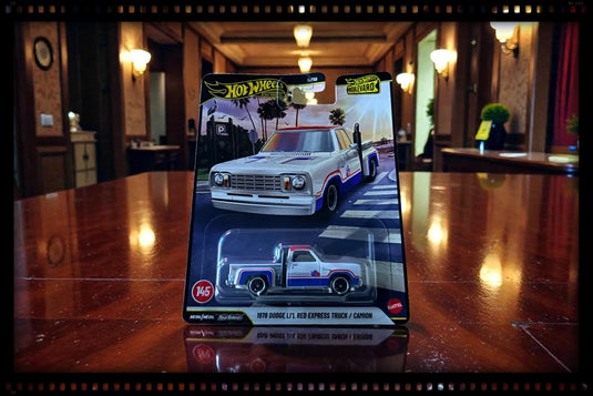 Dodge LI'L RED EXPRESS TRUCK 1978 BOULEVARD HOT WHEELS 1:64
