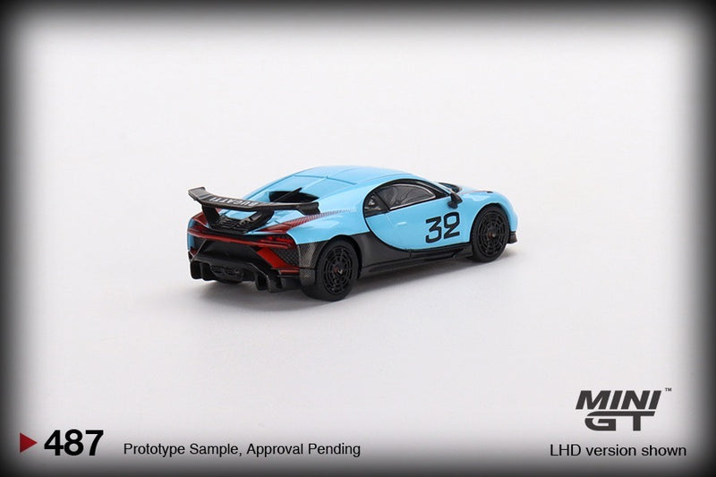 Laad de afbeelding in de Gallery-viewer, Bugatti Chiron Pur Sport (LHD) MINI GT 1:64
