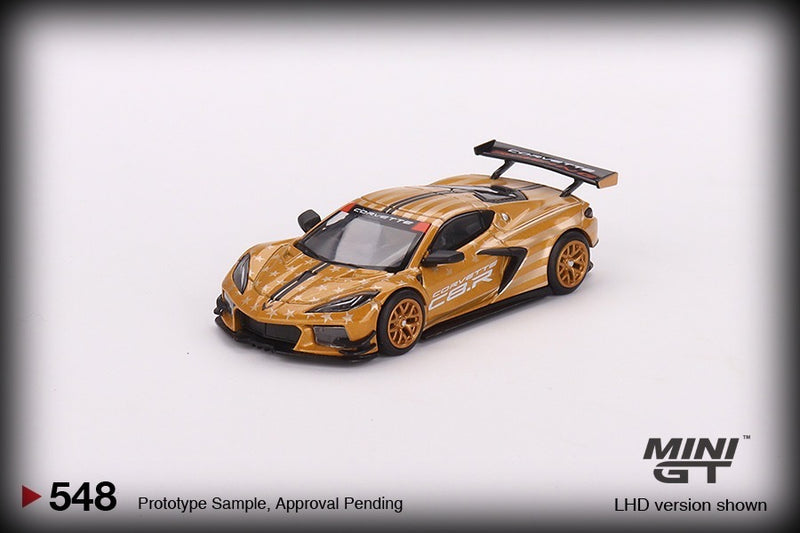 Load image into Gallery viewer, Chevrolet Corvette C8R 2023 Stars &amp; Stripes (LHD) MINI GT 1:64
