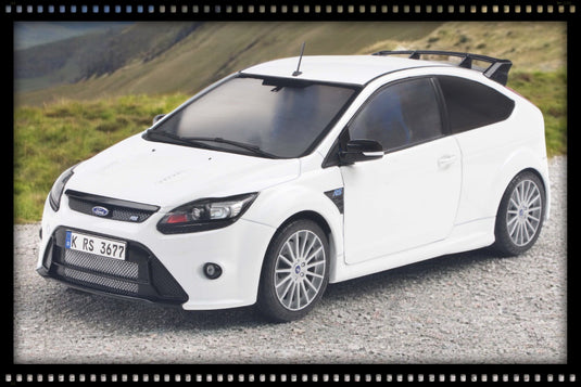 Ford FOCUS RS MK2 PACK RS PLUS FROZEN WHITE 2009 SOLIDO 1:18