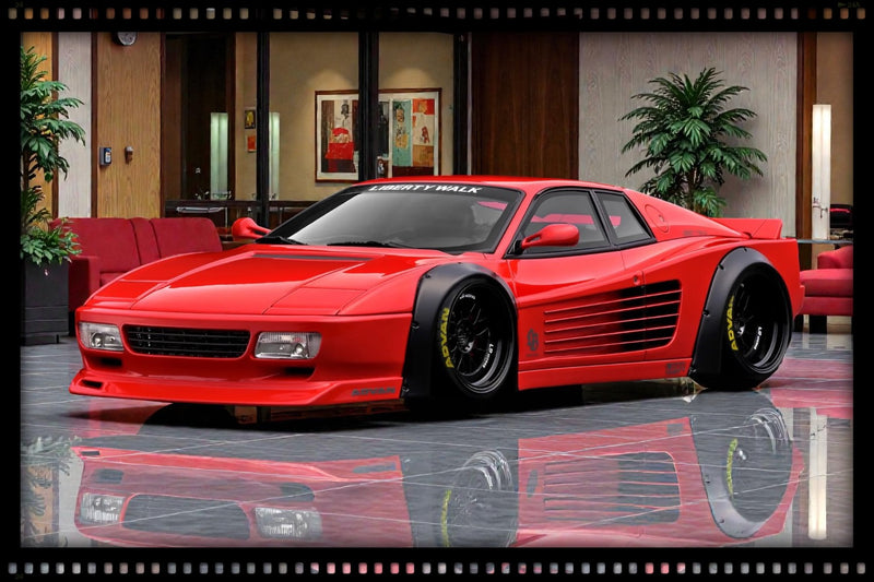 Load image into Gallery viewer, FERRARI LB-WORKS 512 RED IGNITION MODEL 1:18
