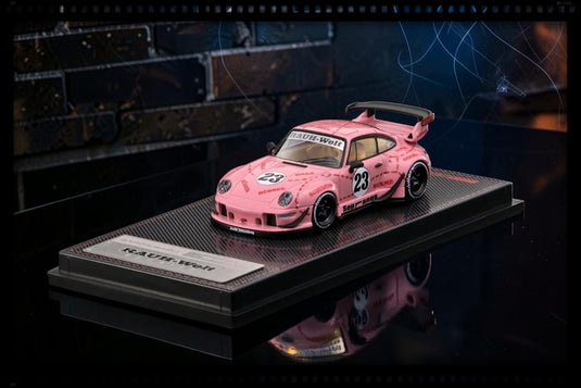 PORSCHE RWB 993 PINK IGNITION MODEL 1:64
