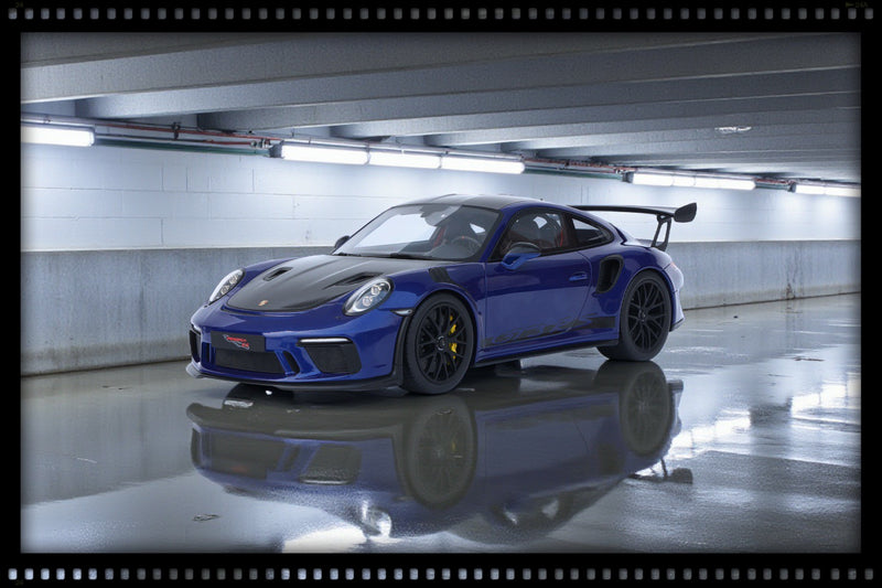 Load image into Gallery viewer, Porsche 911 [991.2] GT3 RS WP BLUE 2018 GT SPIRIT 1:18
