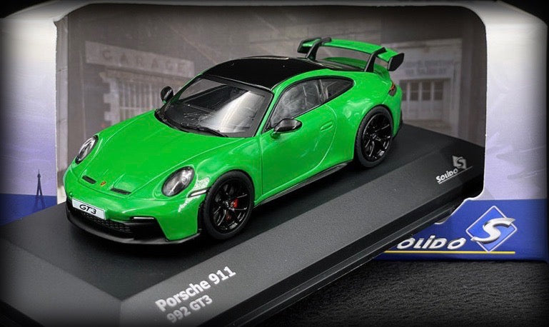 Laad de afbeelding in de Gallery-viewer, Porsche 911 (992) GT3 2021 SOLIDO 1:43
