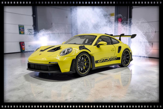 PORSCHE 911 GT3 RS SOLIDO WORKS NEON LIMOEN 2024 SOLIDO 1:18