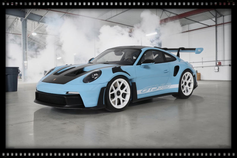 Chargez l'image dans la visionneuse de la galerie, PORSCHE 911 [992.1] GT3 RS BLEU 2022 GT SPIRIT 1:12
