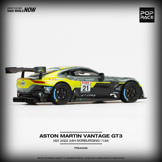 Aston Martin Vantage GT3 2022 N21 Nurburgring POP RACE 1:64