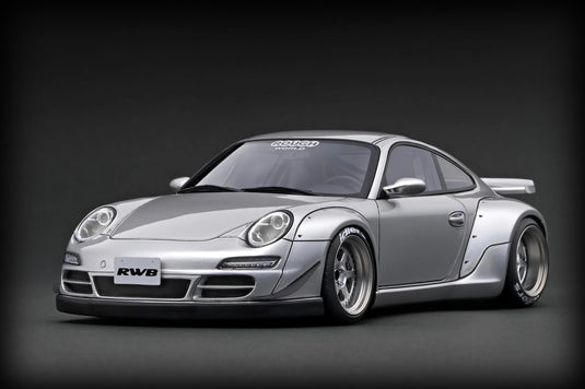 Porsche RWB 997 SILVER IGNITION MODEL 1:18
