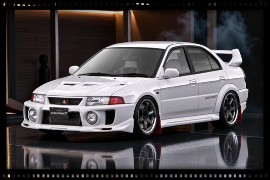 MITSUBISHI LANCER EVOLUTION V (CP9A) BLANC IGNITION MODEL 1:18