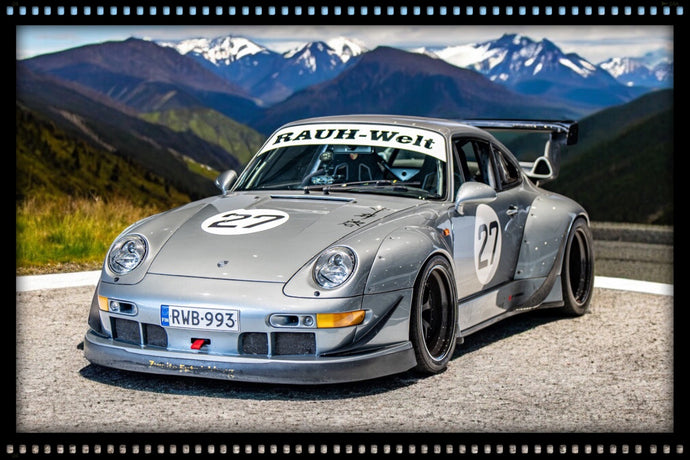 Porsche RWB YUIITSUMUNI ARGENTÉ 2024 GT SPIRIT 1:18