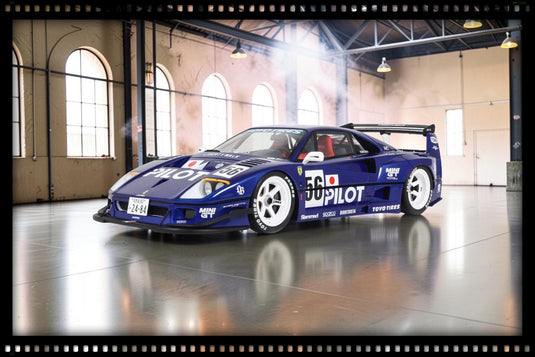 FERRARI LB-WORKS F40 METAALBLAUW 2024 OTTOmobile 1:18