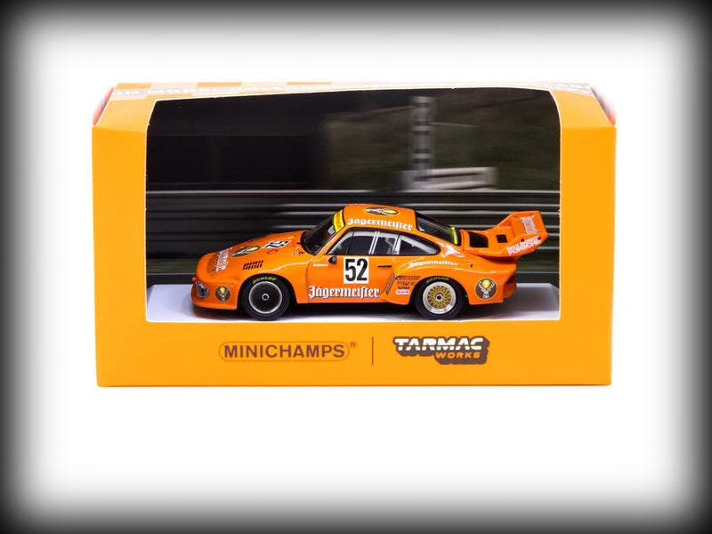 Load image into Gallery viewer, Porsche 935/77 #52 Winner DRM Zolder Bergischer Lowe 1977 TARMAC WORKS 1:64

