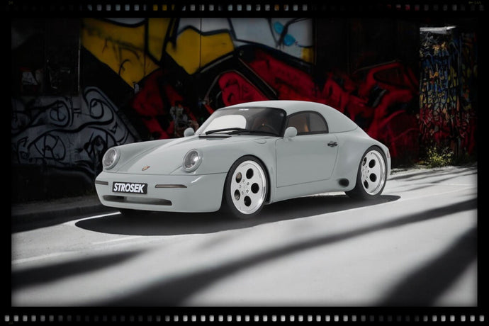 Porsche STROSEK MEGA 30 SPEEDSTER SPORT CLASSIC GREY 2023 GT SPIRIT 1:18