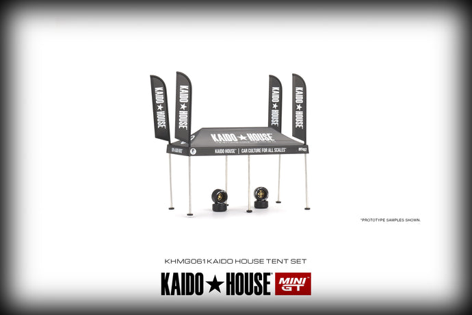 Tent V1 with set of rims Kaido House MINI GT 1:64