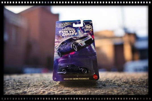 Nissan 350Z Custom Zwart HOT WHEELS 1:64