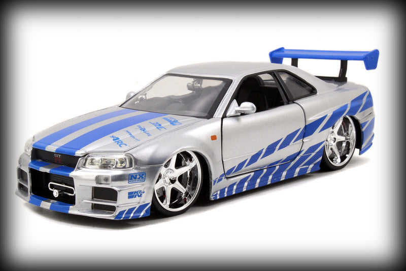 Chargez l&#39;image dans la visionneuse de la galerie, Nissan SKYLINE GT-R 2002 JADA 1:24
