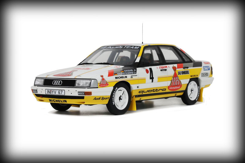 Load image into Gallery viewer, Audi 200 QUATTRO WHITE MONTE CARLO 1987 (LIMITED EDITION 3000 pieces) OTTOmobile 1:18
